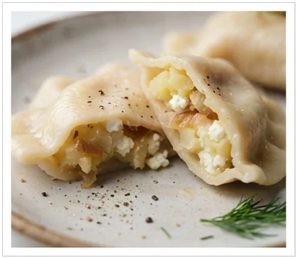 Z czego robi się farsz do pierogów ruskich?